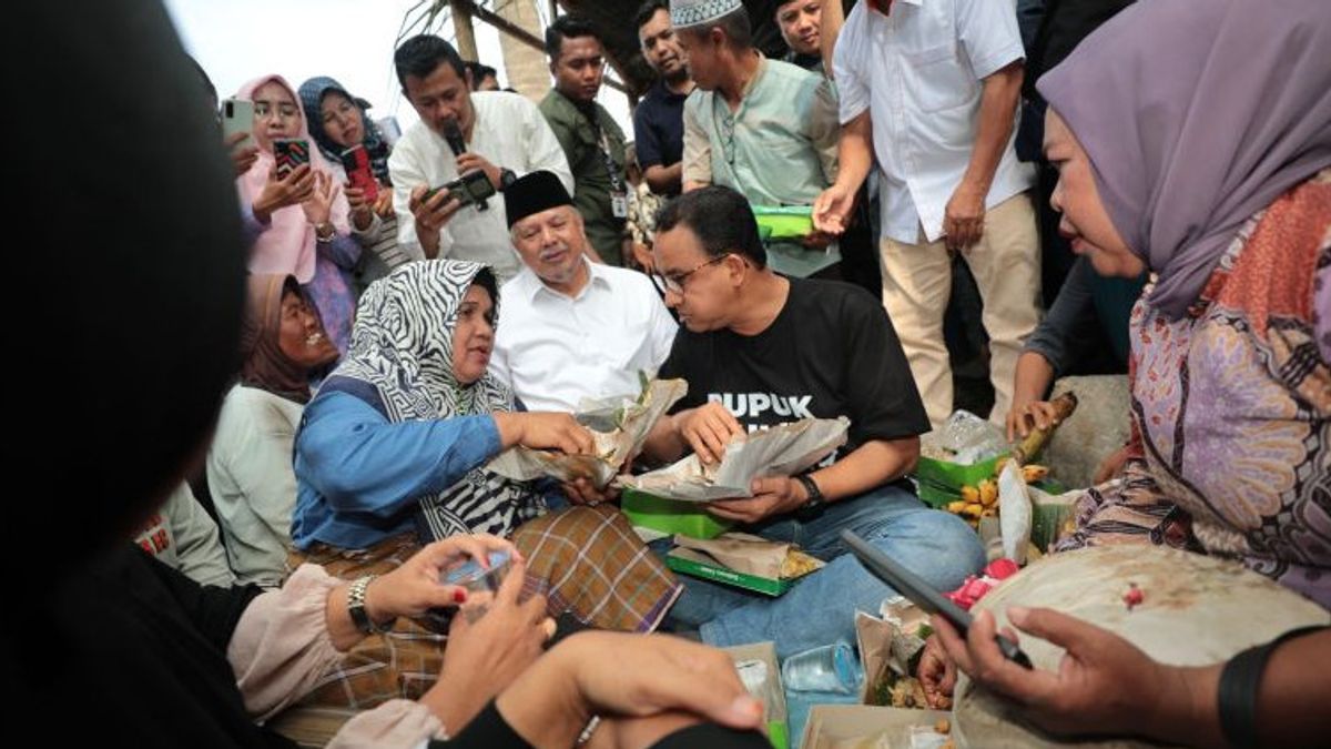 Anies Promises To Guarantee Affordable Pupuk Availability For Farmers