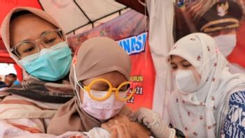 So That Children Are Not Afraid Of Syringes, Madiun City Government Holds Vaccine Tour