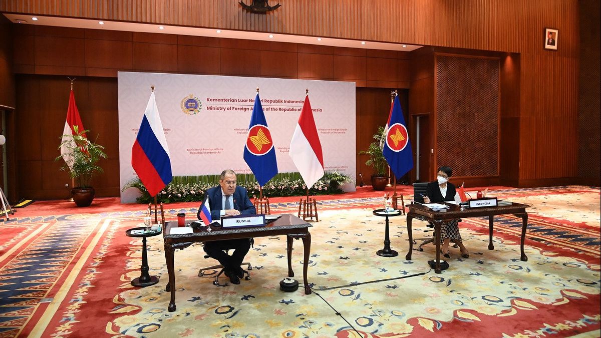 Rusia, China dan India Makin Mesra, Menlu Lavrov: Kami Dukung Kerja Sama yang Berpusat pada ASEAN di Asia Pasifik