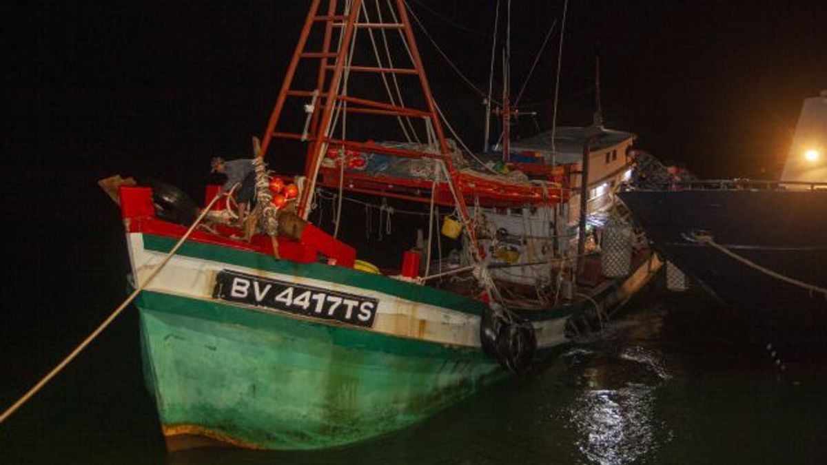 KKP:インドネシア海域で漁獲された外国船の数の減少は、コンプライアンスの向上の証拠です