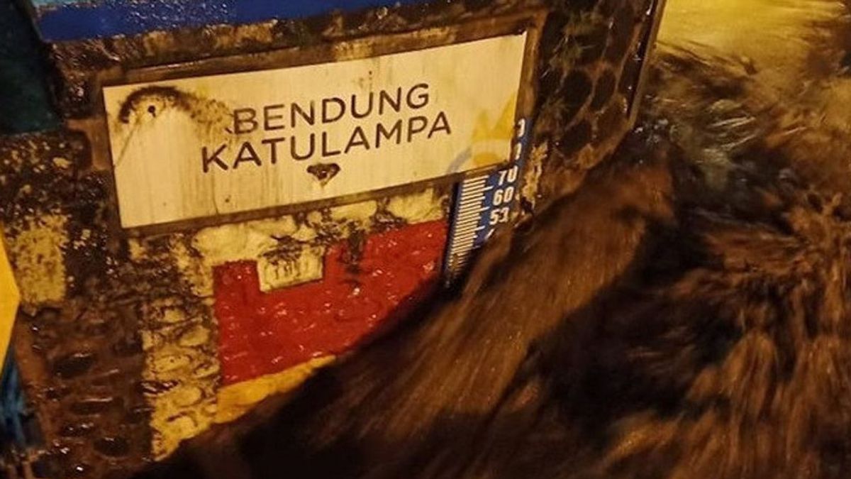 Le Statut Du Barrage De Katulampa Est Tombé à L'alerte 3, Jakarta Attention Aux Précipitations Potentielles