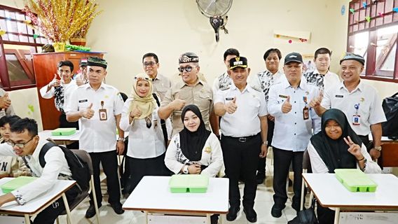 Plt. Deputi I Kepala Staf Kepresidenan KSP Tinjau Program MBG Kota Tarakan