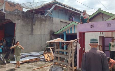 Angin Puting Beliung Rusak 11 Rumah Warga Rejang Lebong