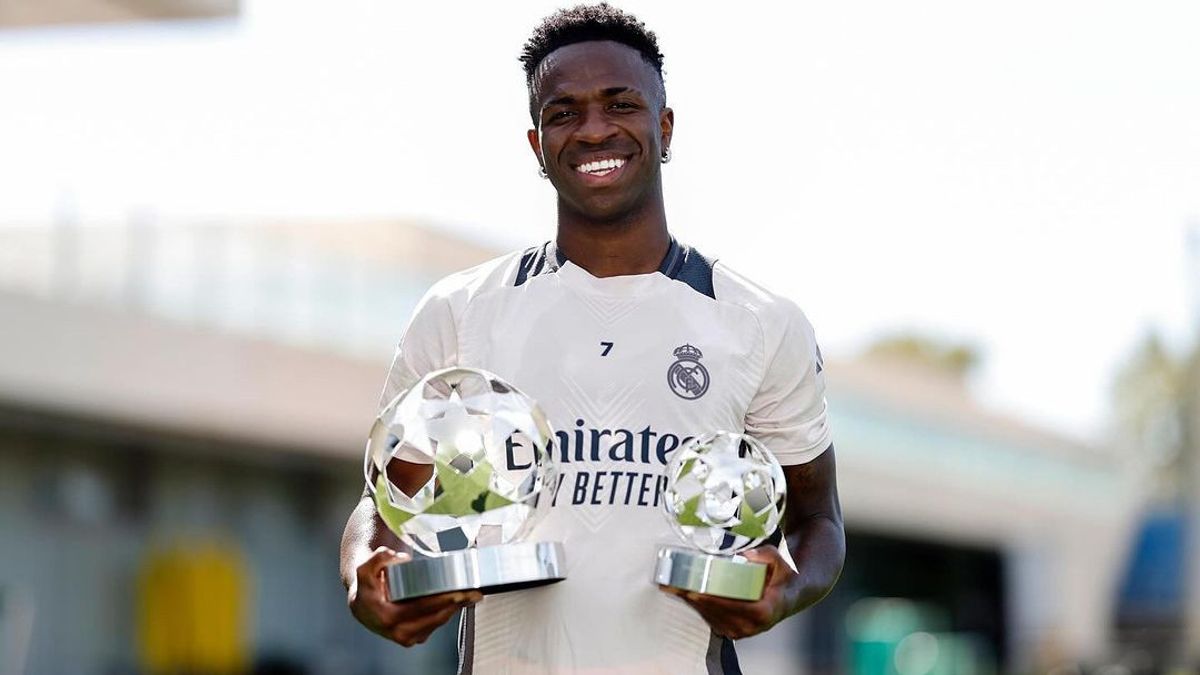 Eks Pelatih Barcelona Dukung Vinicius Menang Ballon d'Or