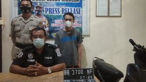 Curi Motor Pendeta HKBP Simaremare, Pria di Sibolga Ditangkap Polisi Usai Pemakaman Ibunya