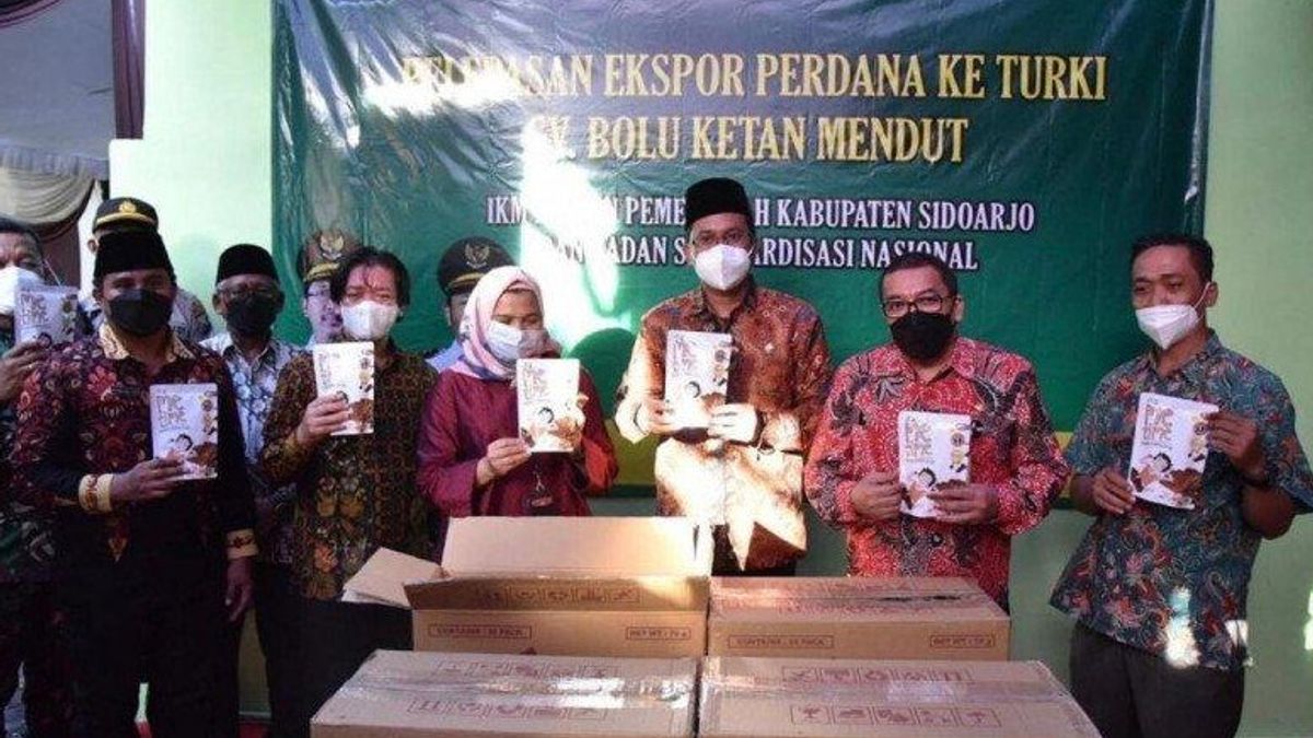 Génial! Chips De Riz Gluant « Brownies » Fabriquées Par Les MPME à Sidoarjo Exportées En Turquie