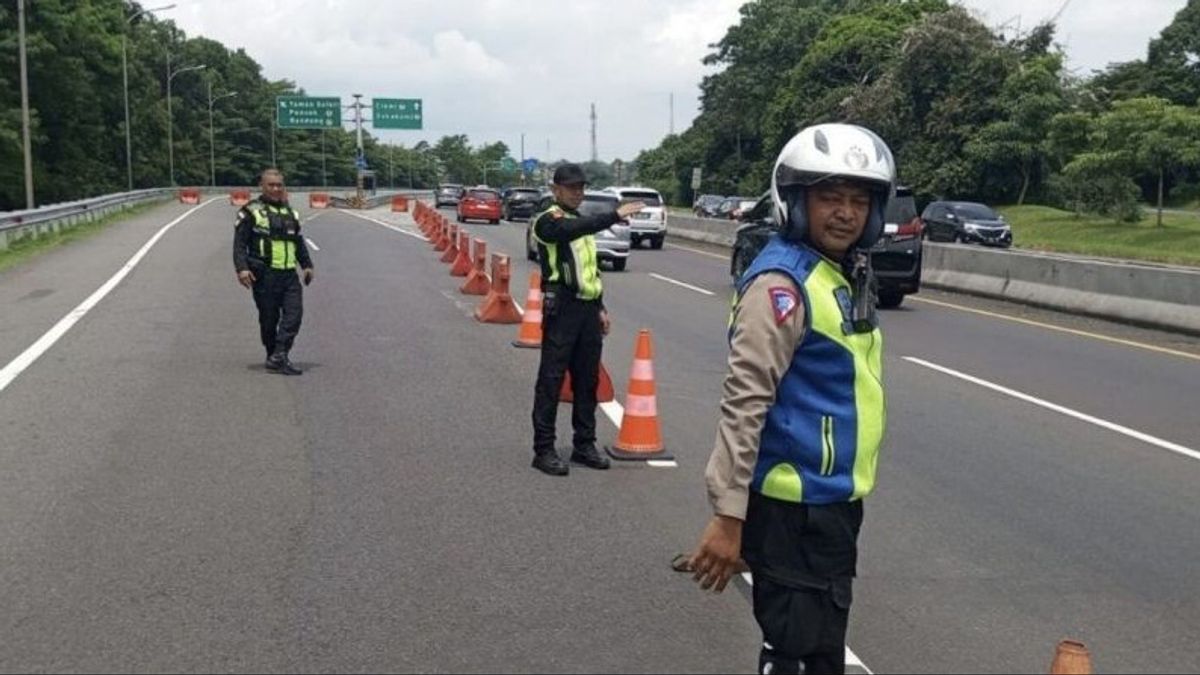 Vehicle Priority Down, Bogor Peak Exit Access Temporarily Closed