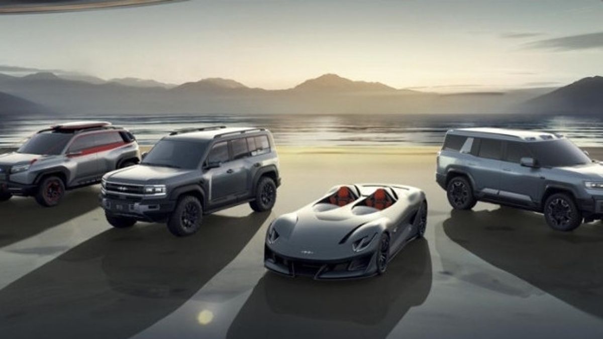 BYD 'Fang Cheng Bao'的高级品牌同时推出了3款车型,将参加2024年北京汽车展