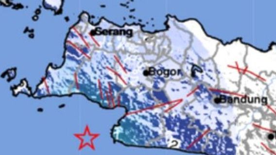 Gempa Magnitudo 4,8 Guncang Banten