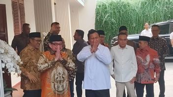 Elite PKS Silaturahmi ke Kediaman Prabowo