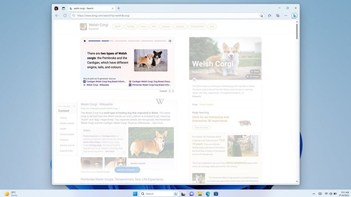Microsoft Bing Hadirkan Fitur Pencarian Gambar Baru Berbasis AI dan <i>Visual Story</i>