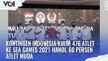 ビデオ:インドネシアの若いアスリートの60%がSEA Games 2021ハノイに476人のアスリートを派遣
