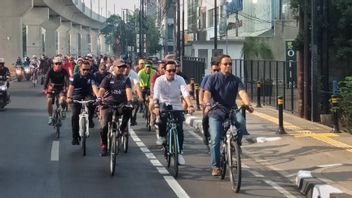 Anies Says Bike Paths In Jakarta Have Been Built For 97.77 Kilometers