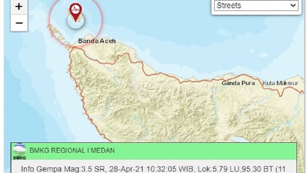 BMKG Jelaskan Penyebab Gempa di Wilayah Sumatera