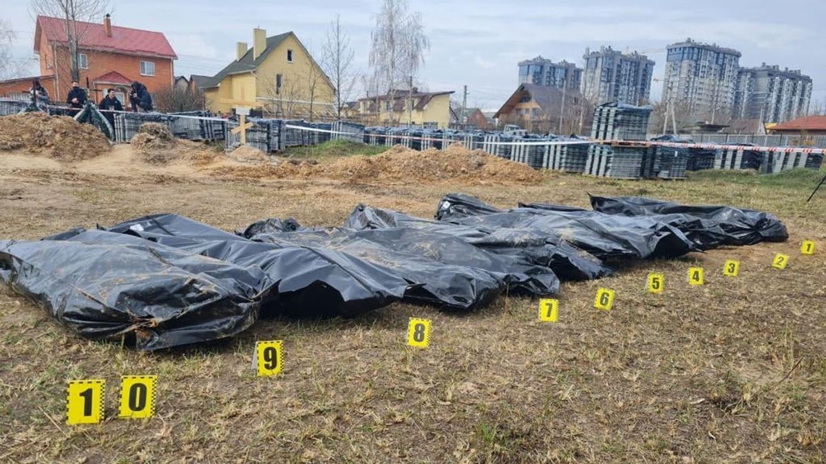 キエフで900体以上の民間人の遺体が発見され、銃創の95%