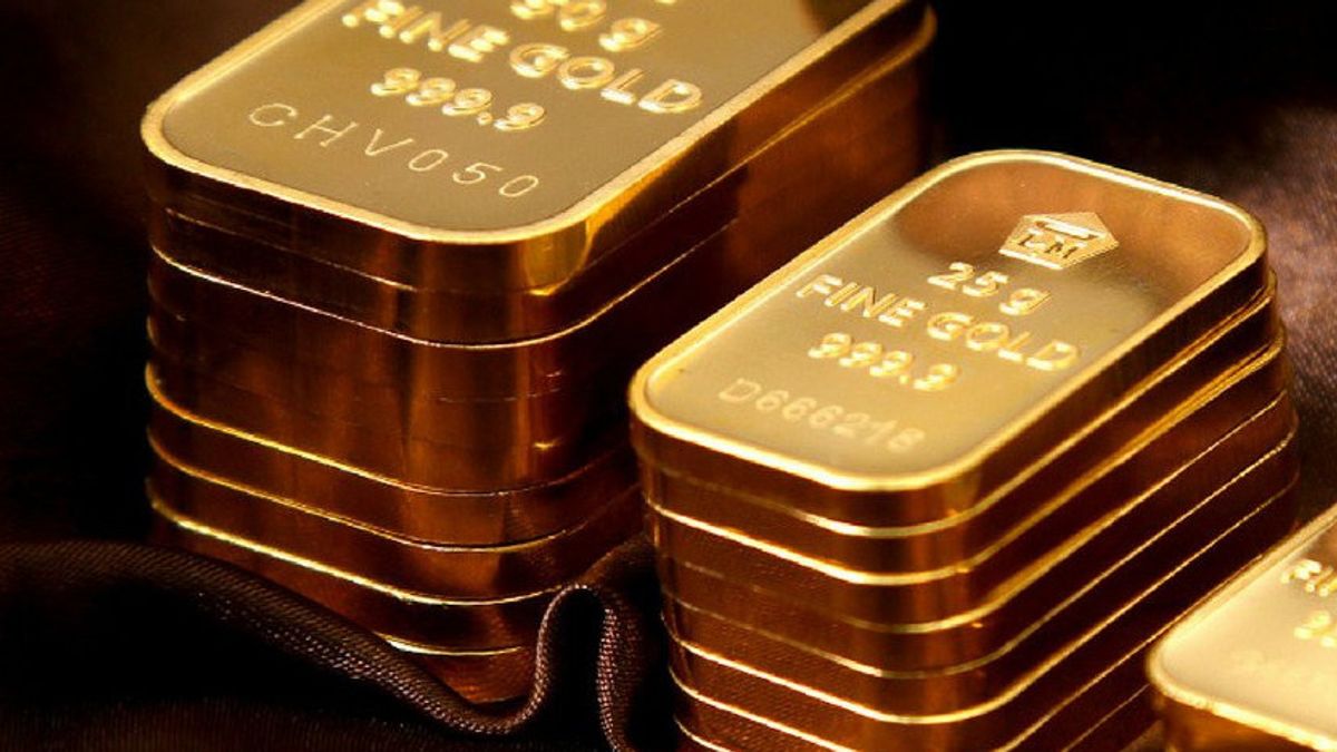 Harga Emas Antam Hari Ini Turun Rp2.000