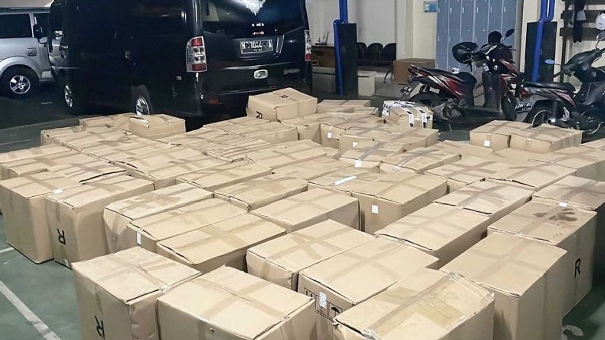Malang Customs And Excise Failed To Send 1.7 Million Illegal Cigarette Batangs