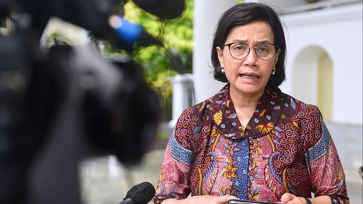 His Deputy Remains In The OJK Ex-Officio Position, Sri Mulyani Asks To Strengthen Coordination