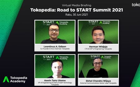 Majukan Industri Teknologi Tanah Air, Tokopedia Gelar Start Summit Secara Virtual