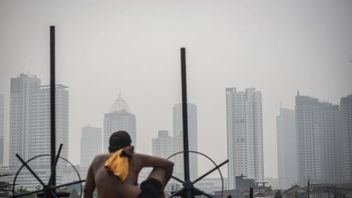 Kualitas Udara Jakarta Posisi Keliima Terburuk di Dunia Senin Pagi