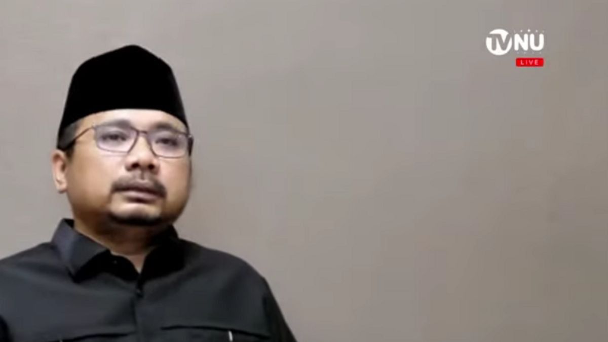 Viral Ucapan Menteri Agama Yaqut Cholil Qoumas menyebut 'Kementerian Agama adalah Hadiah Negara untuk NU''