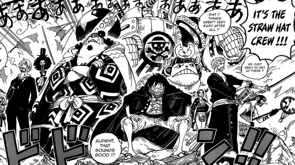 Chapter 990 One Piece Pertarungan Besar Kelompok Topi Jerami Dan Misi Rahasia X Drake