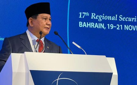 Pidato di Bahrain, Prabowo Tegaskan Komitmen Indonesia untuk Perdamaian Palestina