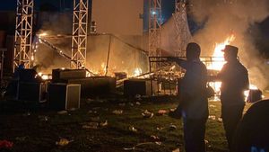 Polisi Kantongi Indentitas Pelaku Pembakaran Panggung Festival Lentara Tangerang