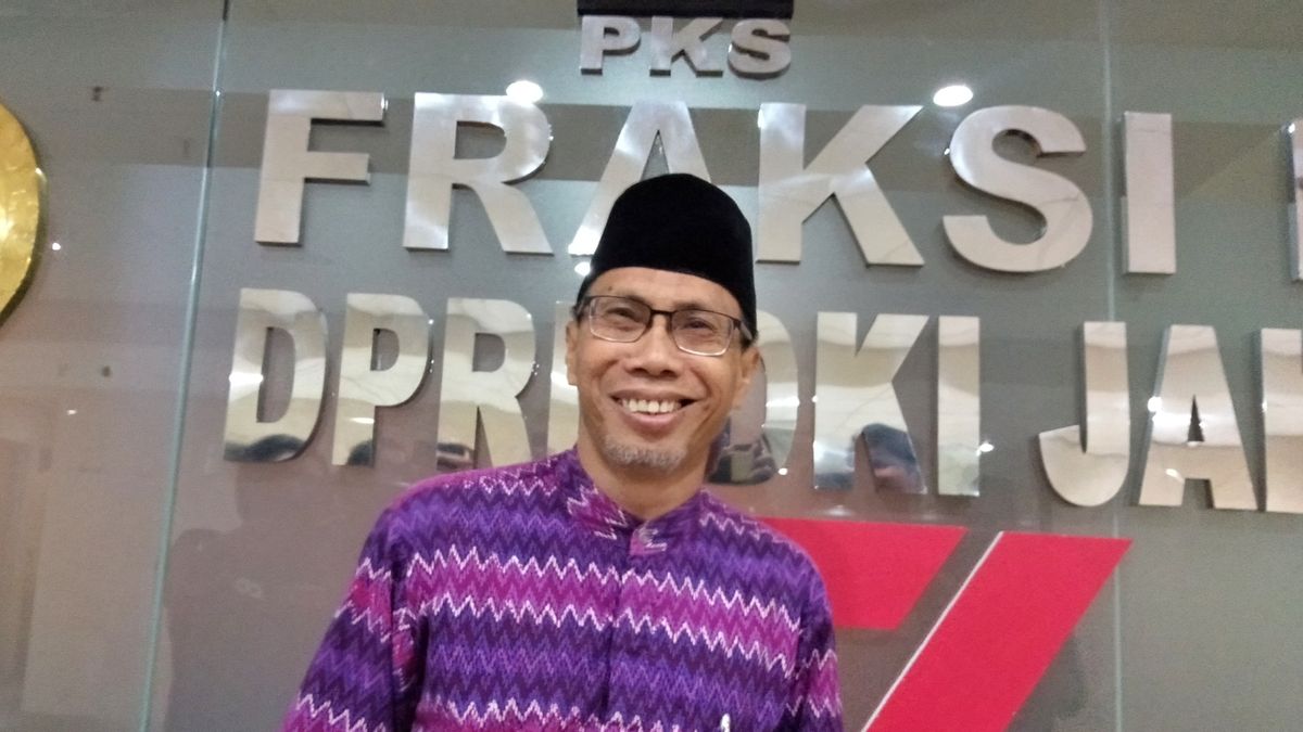 PKS Berduka, Ketua Fraksi DPRD DKI Meninggal Dunia Akibat Kanker