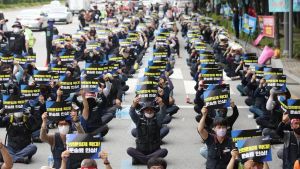 Produksi Chip Samsung di China Terganggu Akibat Pemogokan Sopir Truk di Korea Selatan