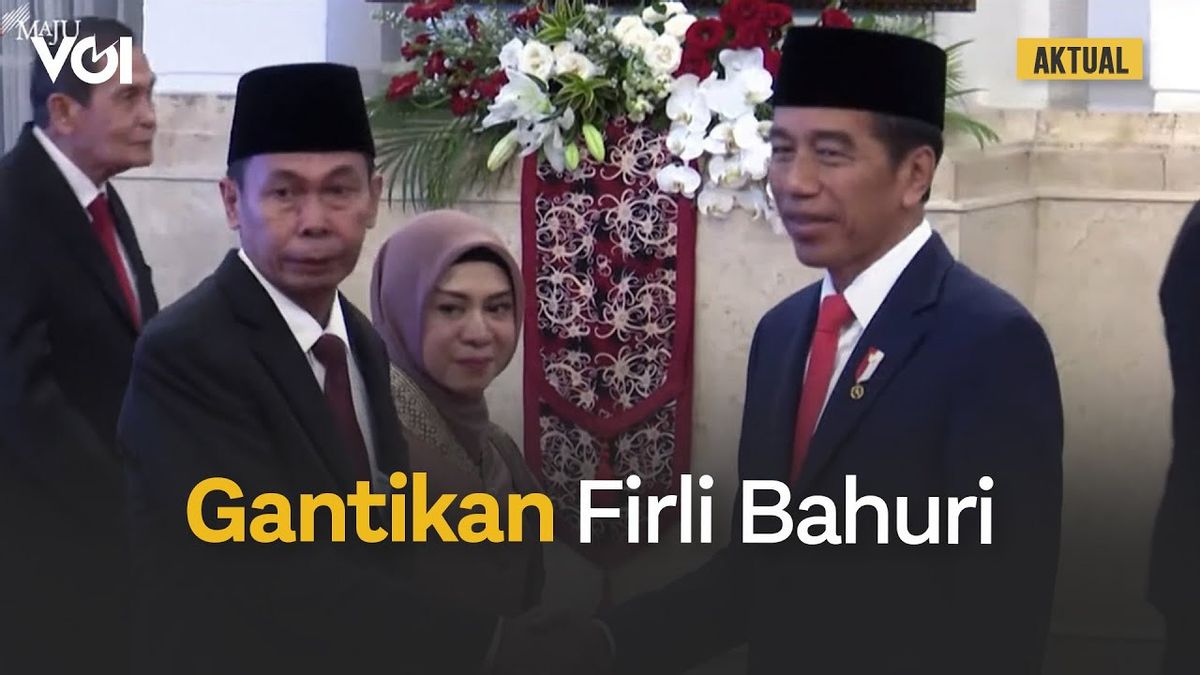 VIDEO: President Jokowi Officially Lantik Nawawi Pomolango Becomes Chairman Of The KPK While Changing Firli