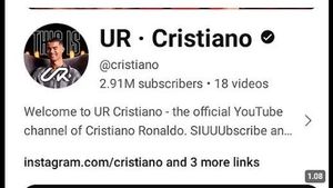 Cristiano Ronaldo Luncurkan Channel YouTube, Dapat Ratusan Ribu Subscriber dalam Hitungan Jam