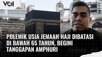 VIDEO: Polemik Usia Jemaah Haji Dibatasi di Bawah 65 Tahun, Begini Tanggapan AMPHURI