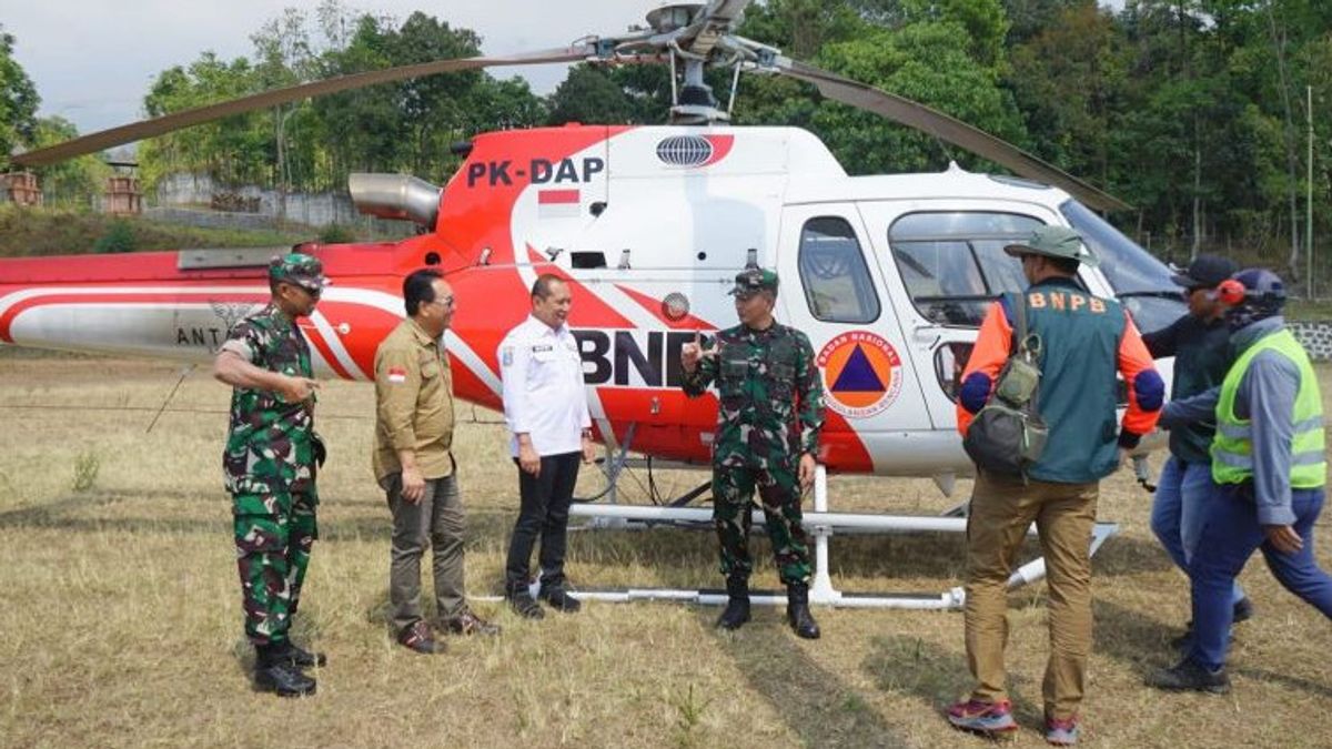 BPBD東ジャワ追加のタンガニカルフトラアルジュノ山ヘリコプターを提案
