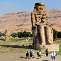 Mesir Resmikan Patung Firaun Berusia Ribuan Tahun Usai Rampung Dipugar