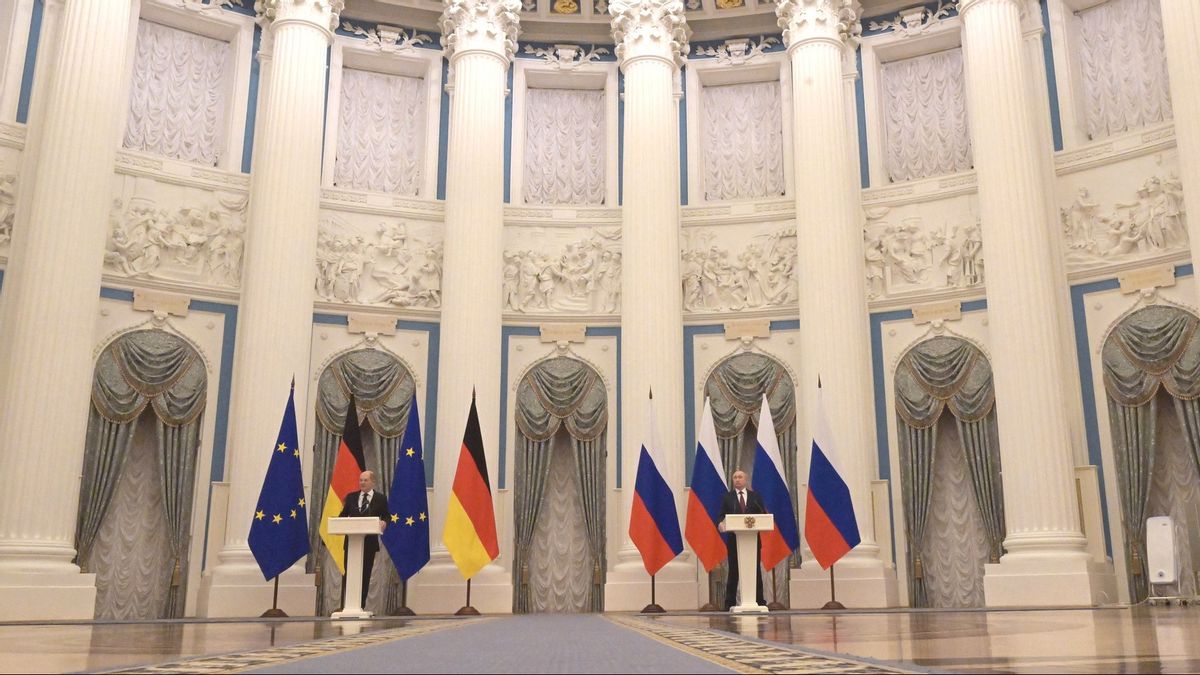 Kanselir Jerman Sebut Presiden Putin Takut Percikan Demokrasi, Kemlu Rusia: Kami Tidak akan Membiarkan Kebakaran Lagi