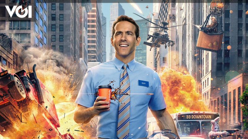 When Ryan Reynolds is a boring Juego NPC in Free Guy