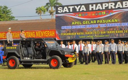 Polda Lampung Kerahkan 1.886 Personel Amankan 1.050 Gereja Selama Perayaan Natal Tahun Ini