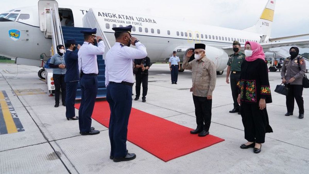 Bertolak ke Riau, Wapres Hadiri Hari Desa Asri Nusantara