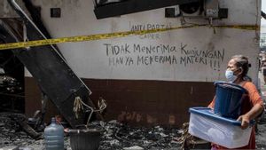 Korban Kebakaran Simprug Dapat Bantuan Bahan Bangunan untuk Dirikan Rumahnya
