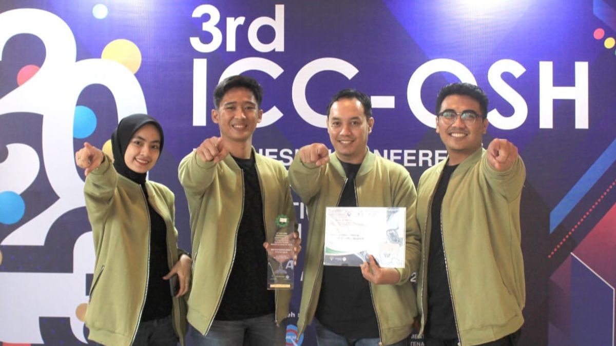 Three East Kalimantan Pupuk Innovation Teams Win 4 Stars Predicate At The 2023 ICC-OSH Event
