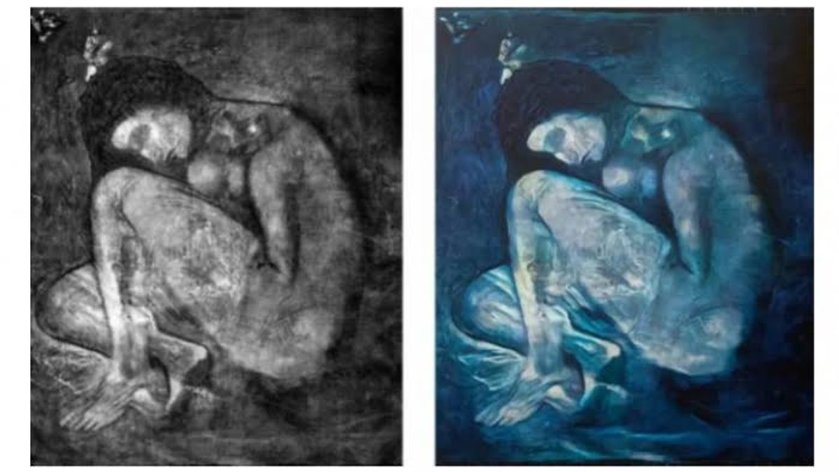 AI Berhasil Ungkap Lukisan Wanita Tanpa Busana di Karya Pablo Picasso yang Tersembunyi