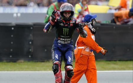 Dinilai Terlalu Ambisius, Fabio Quartararo Dihukum Long Lap Penalty akibat Insiden dengan Aleix Espargaro di MotoGP