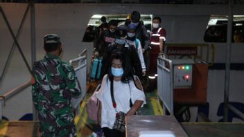 38 414 Personnes Arrivent à Bakauheni Lampung Avant L’interdiction Du Retour