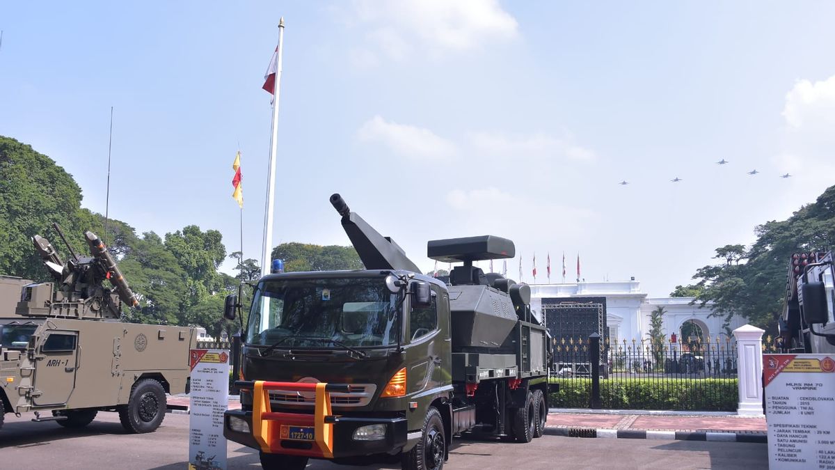 Istana 'Dikepung' Alutsista Canggih TNI, Banyak yang Sebelumnya Jarang Terekspose