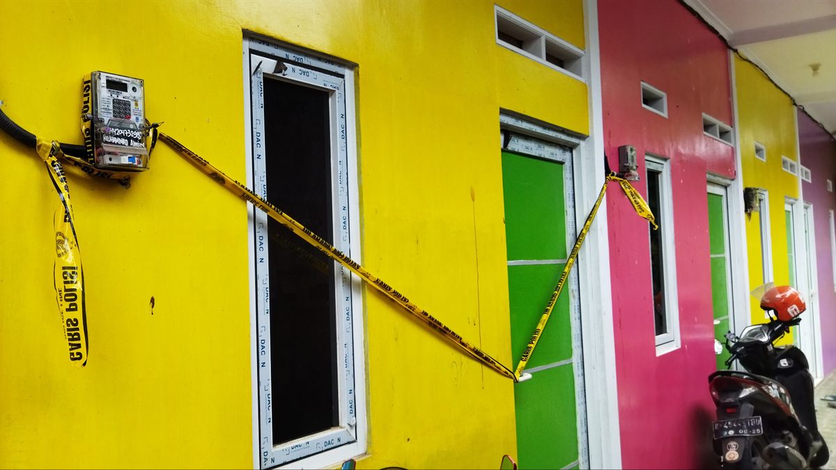 Suasana Rumah Kontrakan Korban Pembunuhan di Duren Sawit Terlihat Sepi, Tetangga Pilih Tutup Pintu
