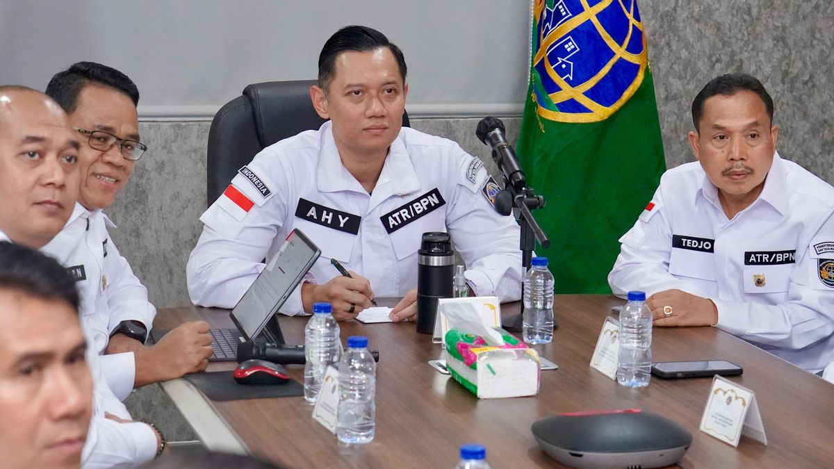 Menteri AHY Bangga dengan Peran Kementerian ATR/BPN Membantu Masyarakat