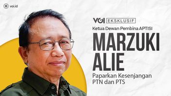 VIDEO : Exclusive, Chairman of APTISI Advisory Board Marzuki Alie: Decrease in the Number of Students Enrolled 25 to 50 Percent