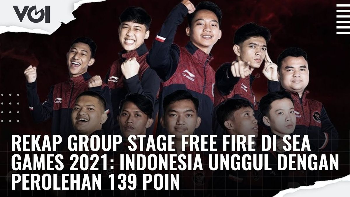 VIDEO: Tim Esport Indonesia Nomor Free Fire Puncaki Klasemen SEA Games 2021
