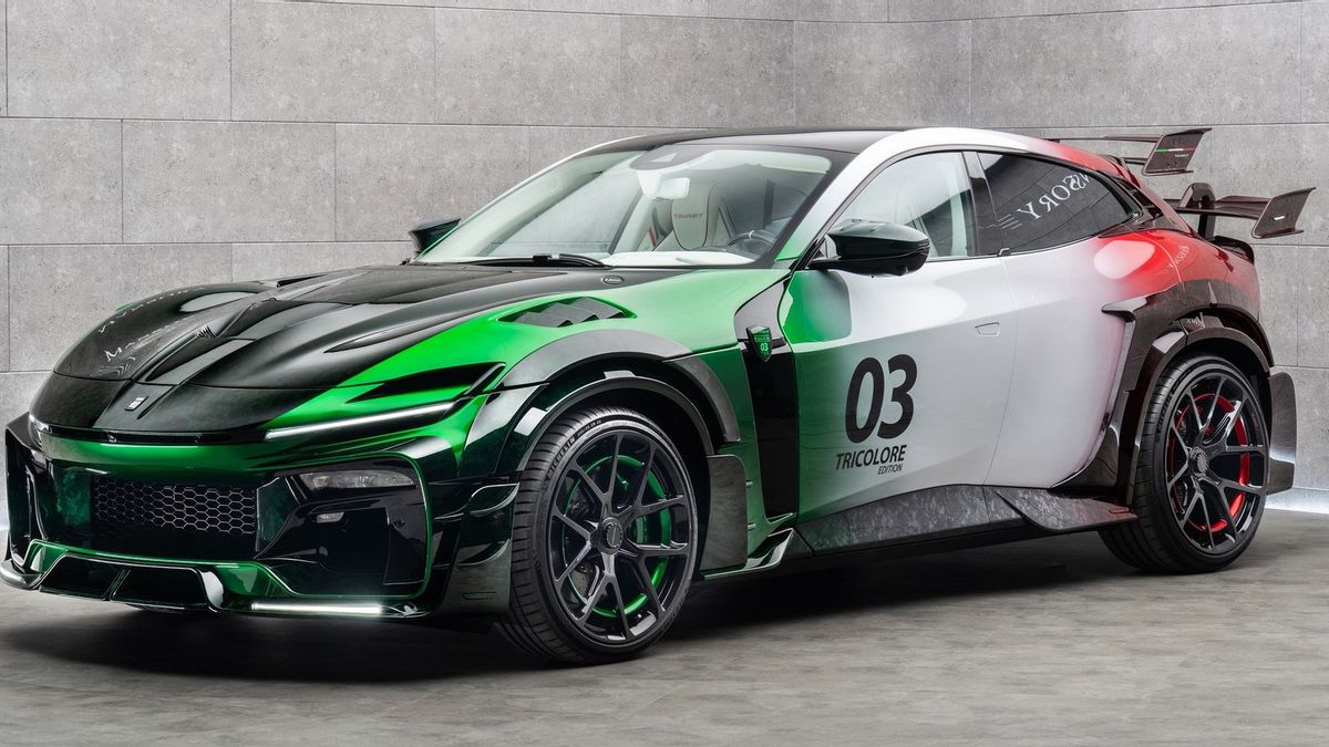 Mengenal Pugnator Tricolore, Modifikasi Ekstrem Lainnya dari Mansory Hanya Tiga Unit di Dunia